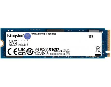 1TB SSD Kingston NV2 - липсва оригинална опаковка на супер цени