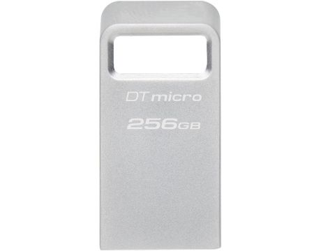 256GB Kingston DataTraveler Micro, сребрист на супер цени