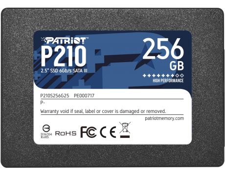 256GB SSD Patriot P210 на супер цени