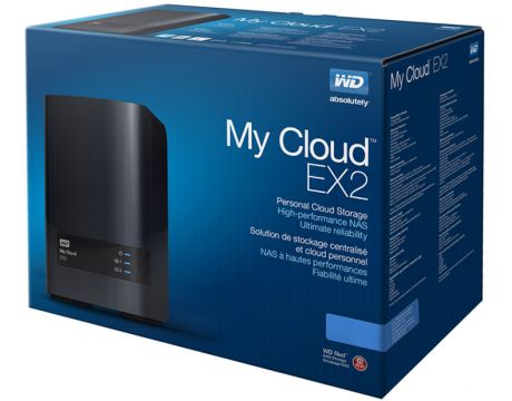 WD MyCloud EX2 WDBVBZ0040JCH 2x2TB на супер цени