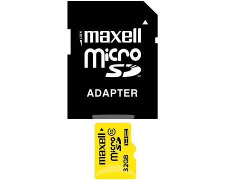 32GB microSDHC Maxell, черен на супер цени