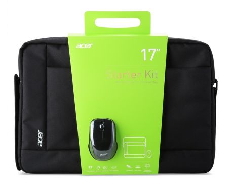 Acer Notebook Starter Kit 17" с безжична мишка на супер цени