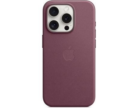 Apple FineWoven MagSafe за Apple iPhone 15 Pro Max, Mulberry на супер цени