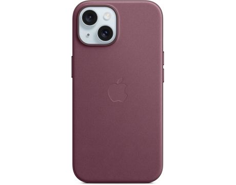 Apple FineWoven MagSafe за Apple iPhone 15, Mulberry на супер цени