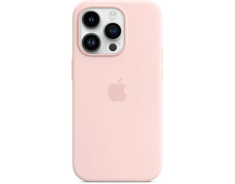 Apple Silicone MagSafe за Apple iPhone 14 Pro, розов на супер цени