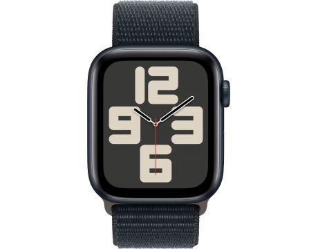 Apple Watch SE2 v2 GPS, 44 мм, Aluminum, Midnight на супер цени
