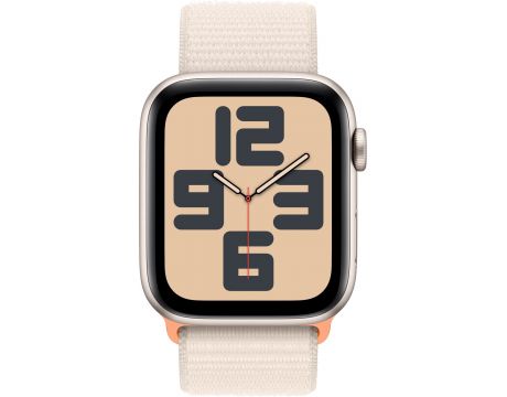 Apple Watch SE2 v2 GPS, Cellular, 44 мм, Aluminum, Starlight на супер цени