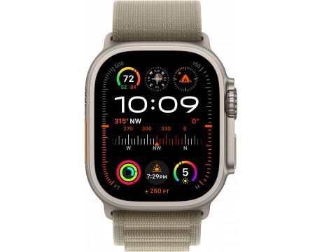 Apple Watch Ultra 2 GPS, Cellular, 49 мм, L, Titanium, Olive на супер цени