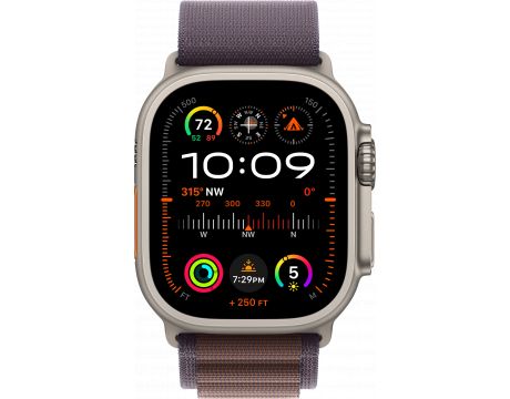 Apple Watch Ultra 2 GPS, Cellular, 49 мм, S, Titanium, Indigo на супер цени