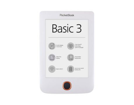 PocketBook Basic 3 PB614-2, бял на супер цени