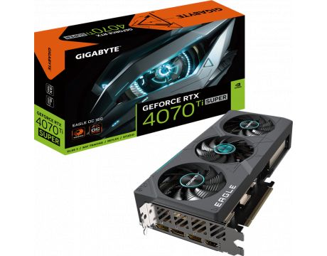 GIGABYTE GeForce RTX 4070 Ti Super 16GB EAGLE OC DLSS 3 на супер цени