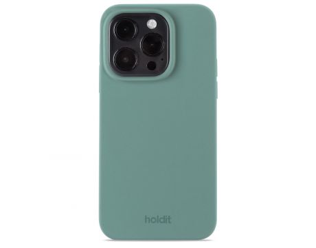 Holdit Silicone за Apple iPhone 15 Pro, зелен на супер цени