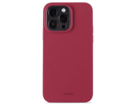 Holdit Silicone за Apple iPhone 15 Pro Max, червен на супер цени