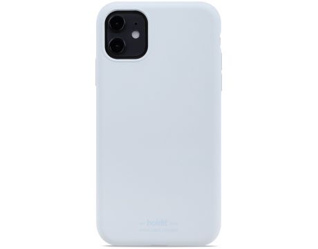 Holdit Silicone за Apple iPhone 11, светлосин на супер цени