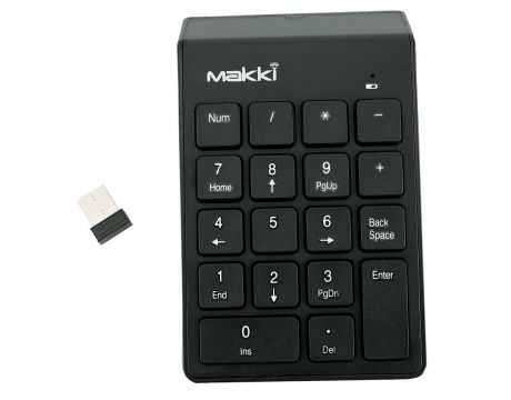 Makki Wireless Keypad, черен на супер цени
