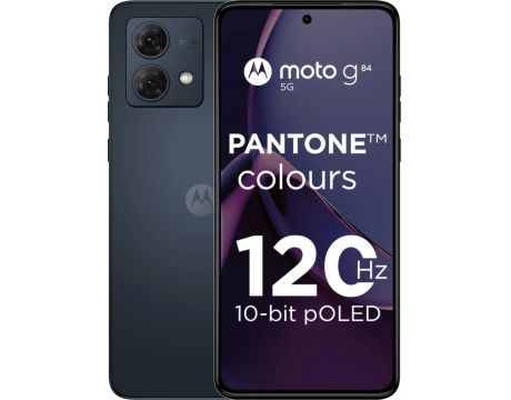 Motorola Moto G84, 12GB, 256GB, Midnight Blue на супер цени