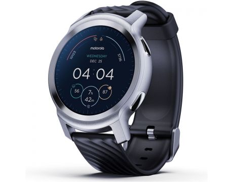 Motorola Moto Watch 100, 42 мм, черен/сив на супер цени