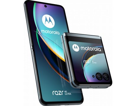 Motorola Razr 40 Ultra, 8GB, 256GB, Saltwater Slide на супер цени