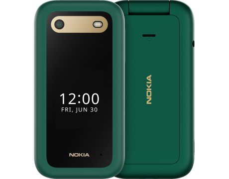 Nokia 2660 Flip, 45MB, 128MB, Lush Green на супер цени
