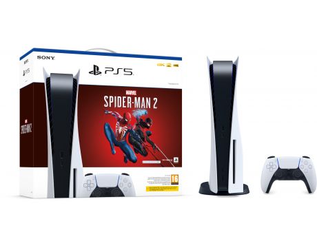 PlayStation 5 (825GB) Marvel’s Spider-Man 2 Edition на супер цени