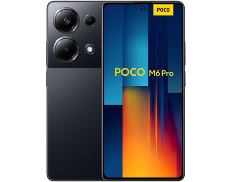 POCO M6 Pro 4G, 8GB, 256GB, Black на супер цени
