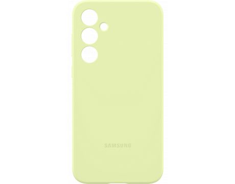 Samsung Silicone за Samsung Galaxy A35, жълт на супер цени