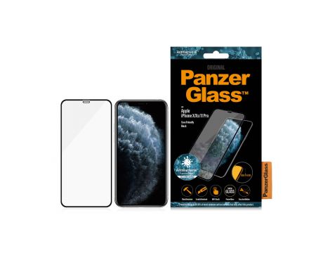 PanzerGlass Case Friendly за Apple iPhone X/Xs/11 Pro, прозрачен/черен на супер цени