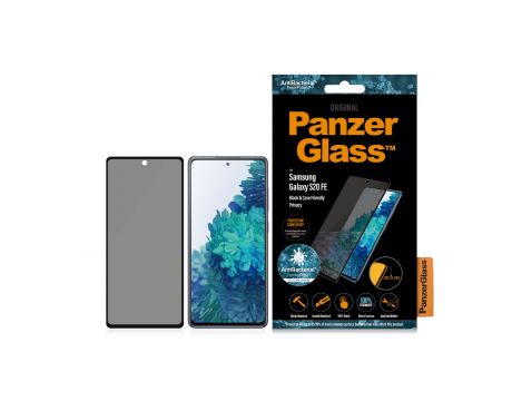 PanzerGlass CaseFriendly Privacy за Samsung Galaxy S20 FE, прозрачен/черен на супер цени