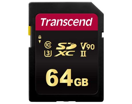 64GB SDHC Transcend TS64GSDC700S, черен на супер цени