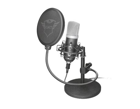 Trust GXT 252 Emita Streaming Microphone, черен на супер цени