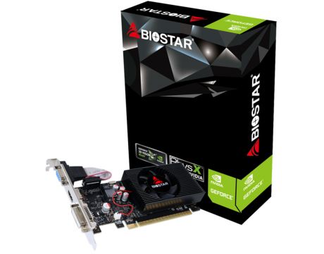BIOSTAR GeForce GT 730 2GB Low Profile на супер цени