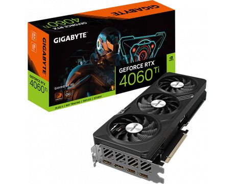 GIGABYTE GeForce RTX 4060 Ti 8GB GAMING OC DLSS 3 на супер цени