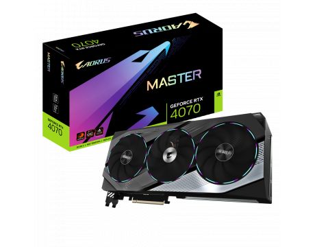 GIGABYTE GeForce RTX 4070 12GB AORUS MASTER DLSS 3 на супер цени