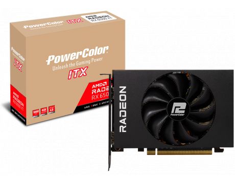 PowerColor Radeon RX 6500 XT 4GB ITX на супер цени