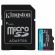 1TB microSDXC Kingston Canvas Go! Plus + SD Adapter, черен на супер цени