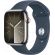 Apple Watch Series 9 GPS, Cellular, 41 мм, M/L, Stainless Steel, Silver-Storm Blue изображение 2