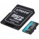512GB microSDXC Kingston Canvas Go! Plus + SD Adapter, черен изображение 2