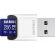 256GB microSDXC Samsung PRO Plus + USB адаптер изображение 3