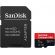 1TB microSDXC SanDisk Extreme PRO + SD адаптер, черен/червен на супер цени