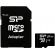 256GB microSDXC Silicon Power Elite UHS-1 + SD адаптер, черен на супер цени