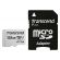 128GB microSDHC Transcend USD300S + SD Adapter, сребрист изображение 2